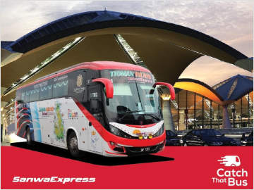 Sanwa Express from KLIA to Mersing