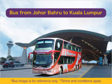 Bus from Johor Bahru to Kuala Lumpur